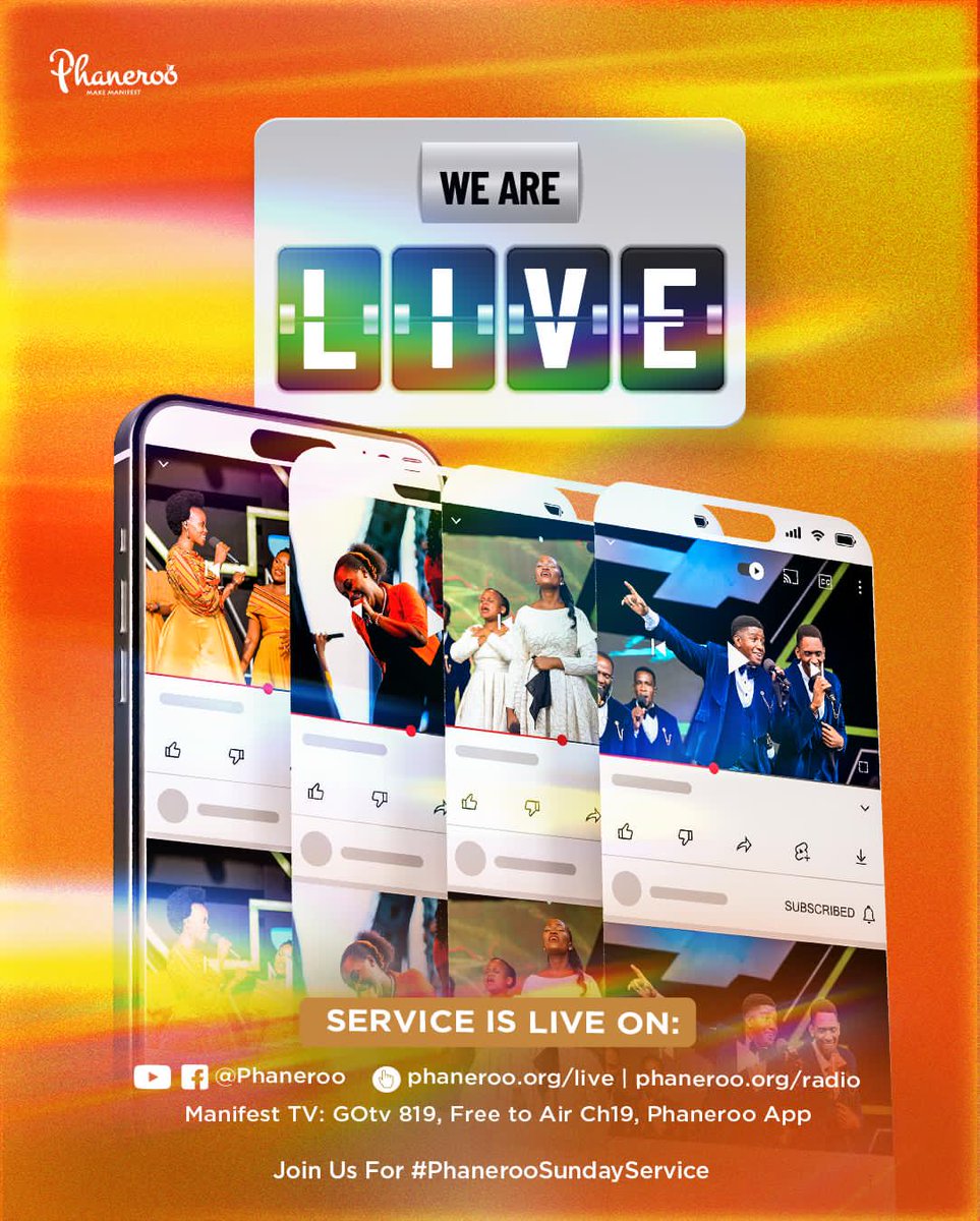 WorkersManifest's tweet image. It’s the time we have all been waiting for — WE ARE LIVE! 🥳
bit.ly/PhanerooSunday…
#PhanerooSundayService | #LiveNow