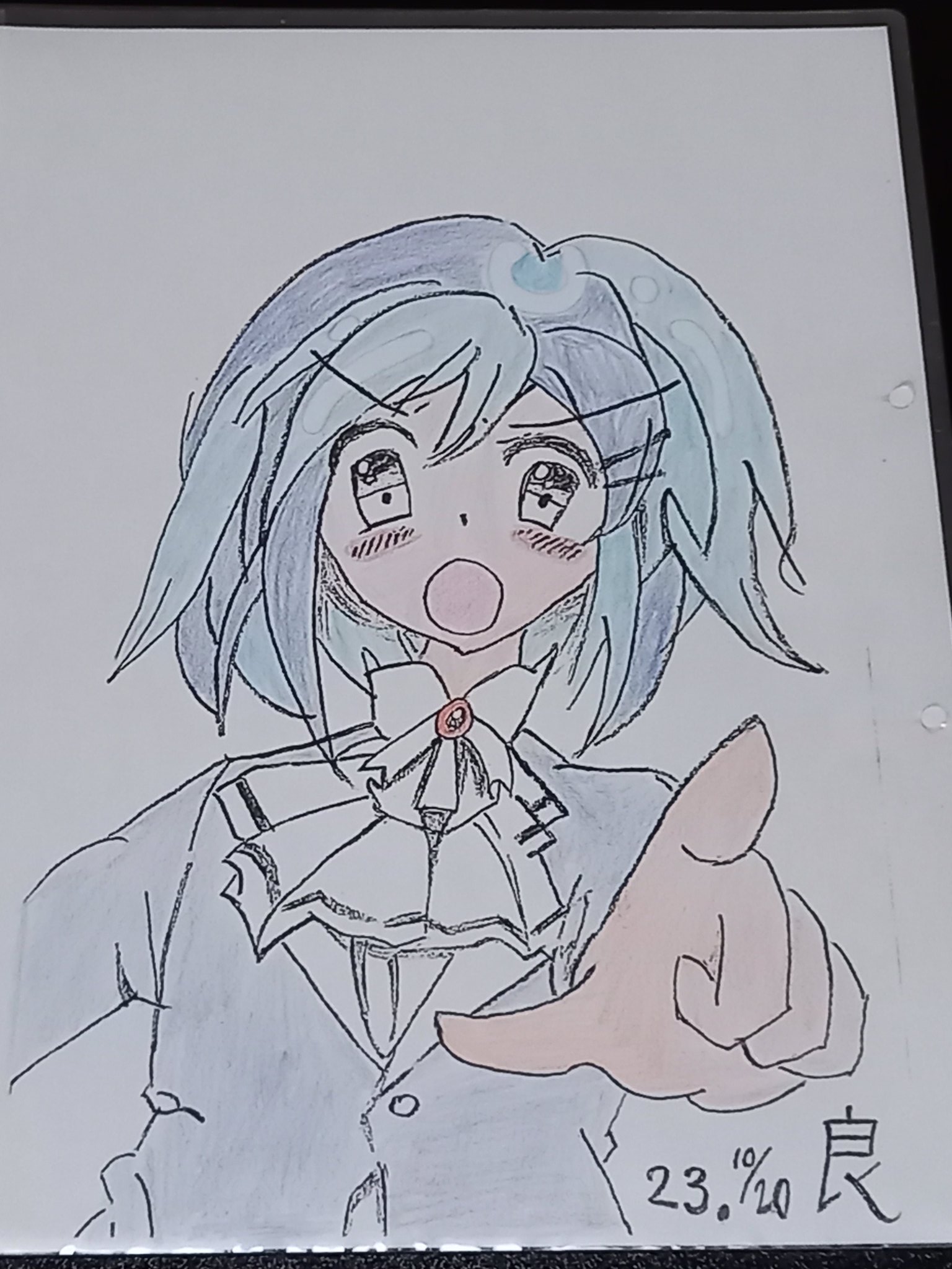 蒼樹うめ先生　直筆イラスト 蒼樹うめ先生 直筆イラスト 蒼樹うめ (@umeaoki) / X