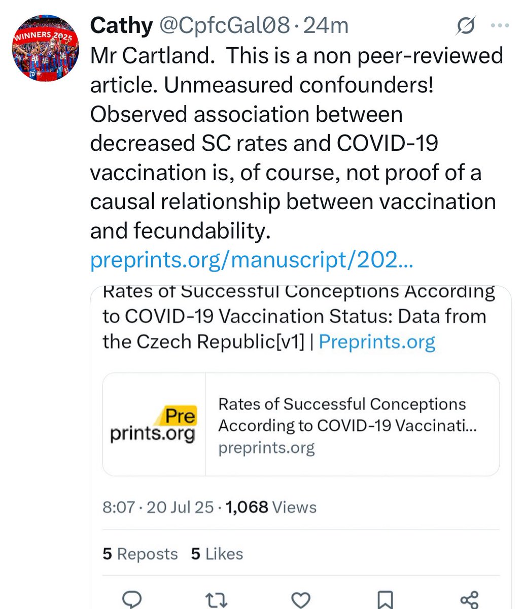 I’m sure Mr Cartland can explain it. 
Other than he never does. 

<a href="/CartlandDavid/">Dr Dave Cartland BMedSc MBChB MRCGP from 2014</a> <a href="/CpfcGal08/">Cathy</a>
