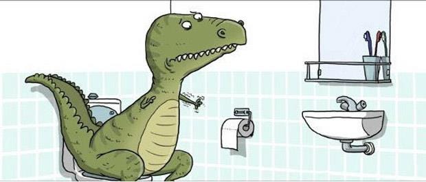 sottovoceinora's tweet image. Have you ever thought about how hard it is for T. rex to reach the toilet paper? No, you only think about yourself and how to sell your books!
