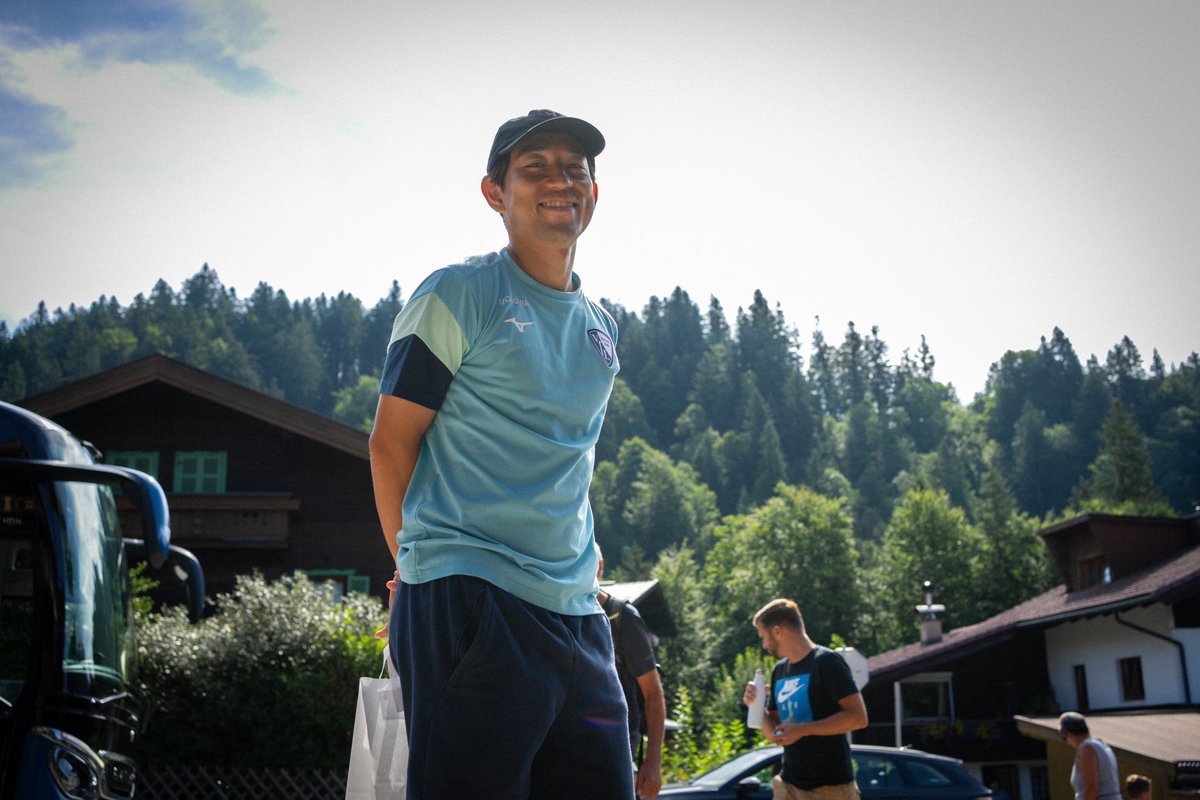 VfLBochum1848EN's tweet photo. The fellas are on their way back to Bochum! Thank you to Wilder Kaiser for hosting us in Scheffau, we had a blast! 🤝
#VfLinScheffau https://t.co/IRIcXh92yl