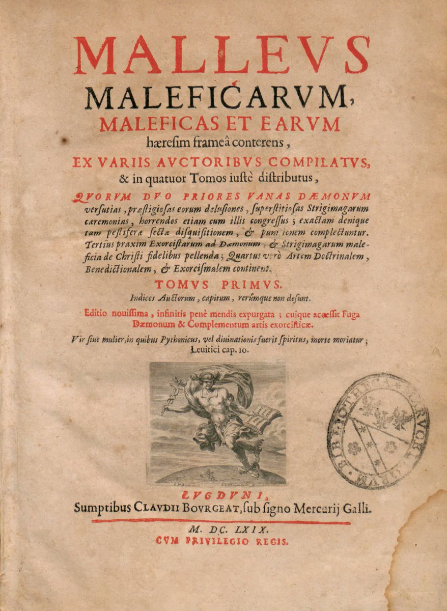 ern1337's tweet image. Just a reminder that this book used to be a bestseller for nearly 200 years, second only to the Bible.
People always loved a good witch hunt.