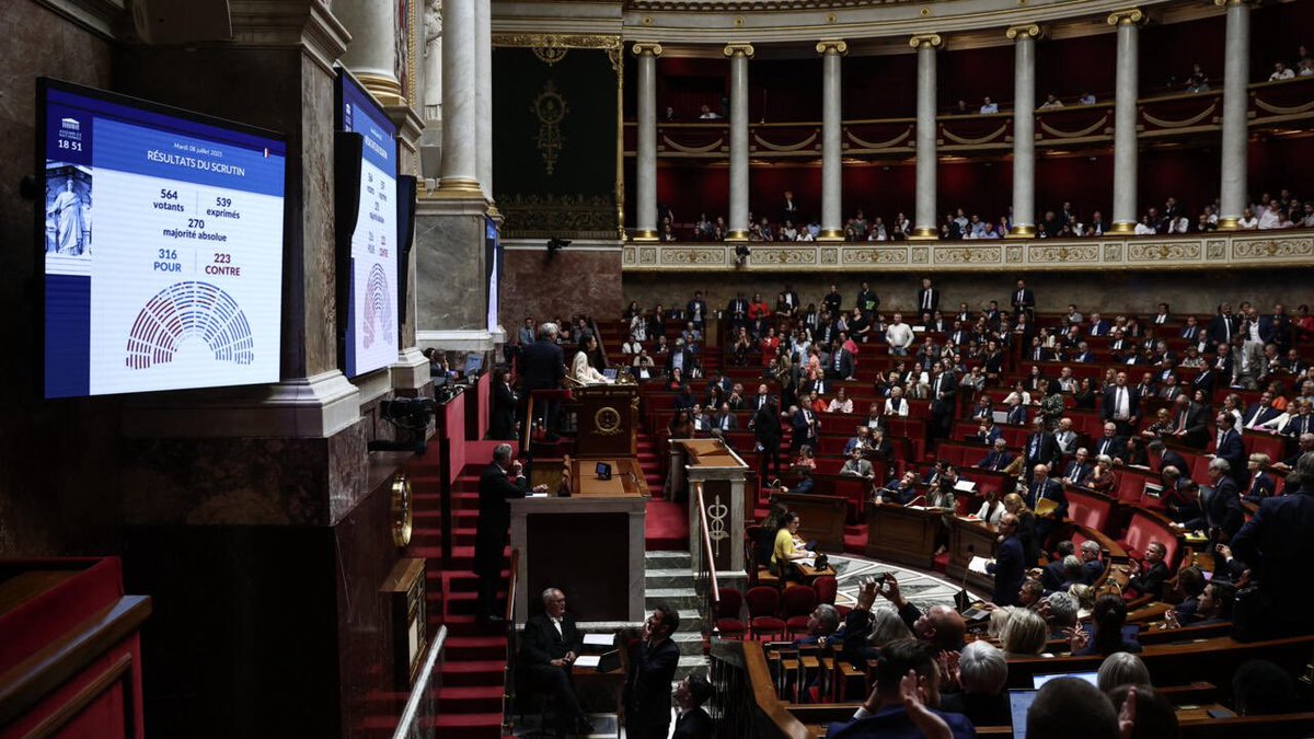 ChristopheBex's tweet image. ✍️ La pétition pour revenir sur la loi Duplomb à l'Assemblée va probablement passer la barre du million de signatures.
En plein été, c’est enthousiasmant pour préserver notre environnement, la santé des producteurs, de la population…
🖍️ petitions.assemblee-nationale.fr/initiatives/i-…