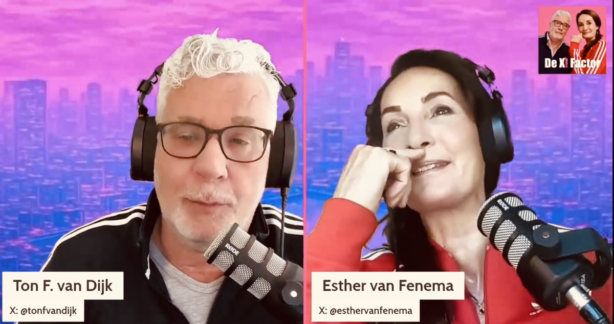 EsthervanFenema's tweet image. De nieuwste X!Factor staat online. Over #femicide, rouwverlof en #Metoo nav #coldplaygate. Samen met @tonfvandijk filosofeer ik over het gedrag van onze politici. En over de vraag of @debroervanroos nou wel of niet moet intimideren om de waarheid boven tafel te krijgen?…