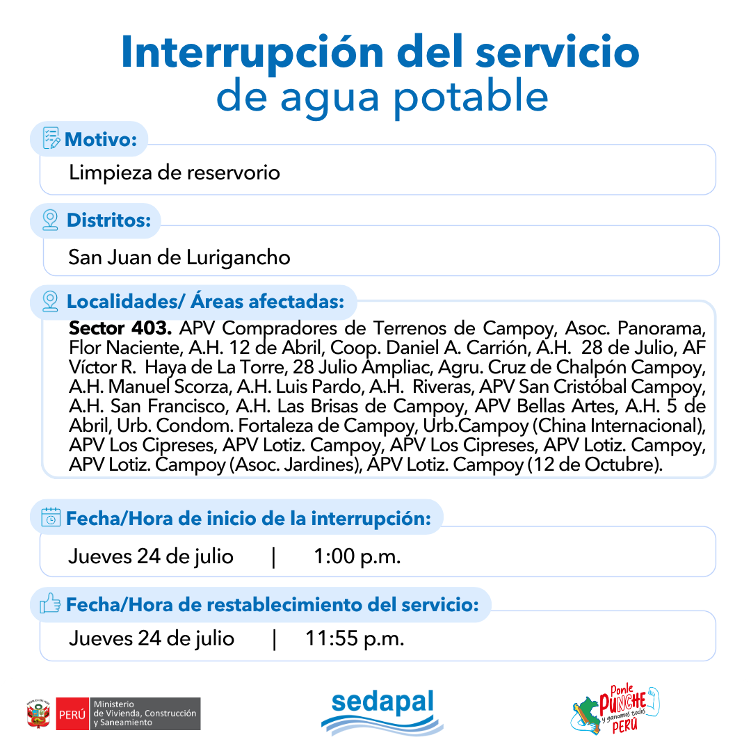 SedapalOficial tweet media