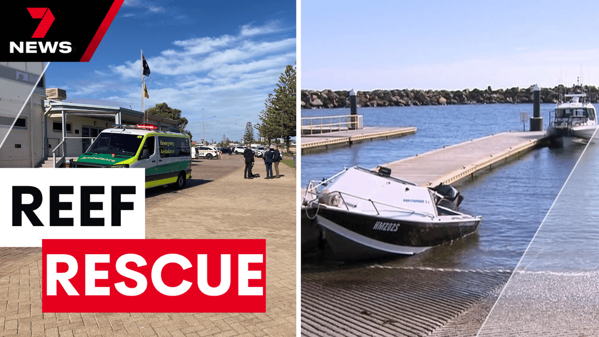 7NEWS Adelaide (@7newsadelaide) on Twitter photo A group of young men is in hospital after their boat capsized off Christies Beach. One of their rescuers has described the ordeal as one of the most traumatic incidents of his career. youtu.be/PUJgcAYDyDs <a href="/HanniHowe/">Hànni Rose Howe</a> #7NEWS A group of young men is in hospital after their boat capsized off Christies Beach. One of their rescuers has described the ordeal as one of the most traumatic incidents of his career. youtu.be/PUJgcAYDyDs <a href="/HanniHowe/">Hànni Rose Howe</a> #7NEWS