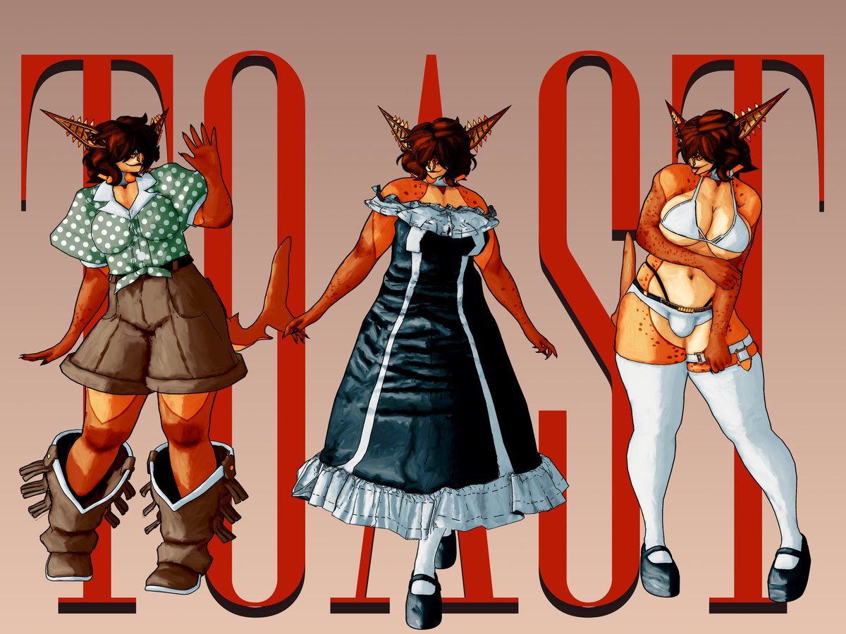 Here's my new shark sona. she is toast