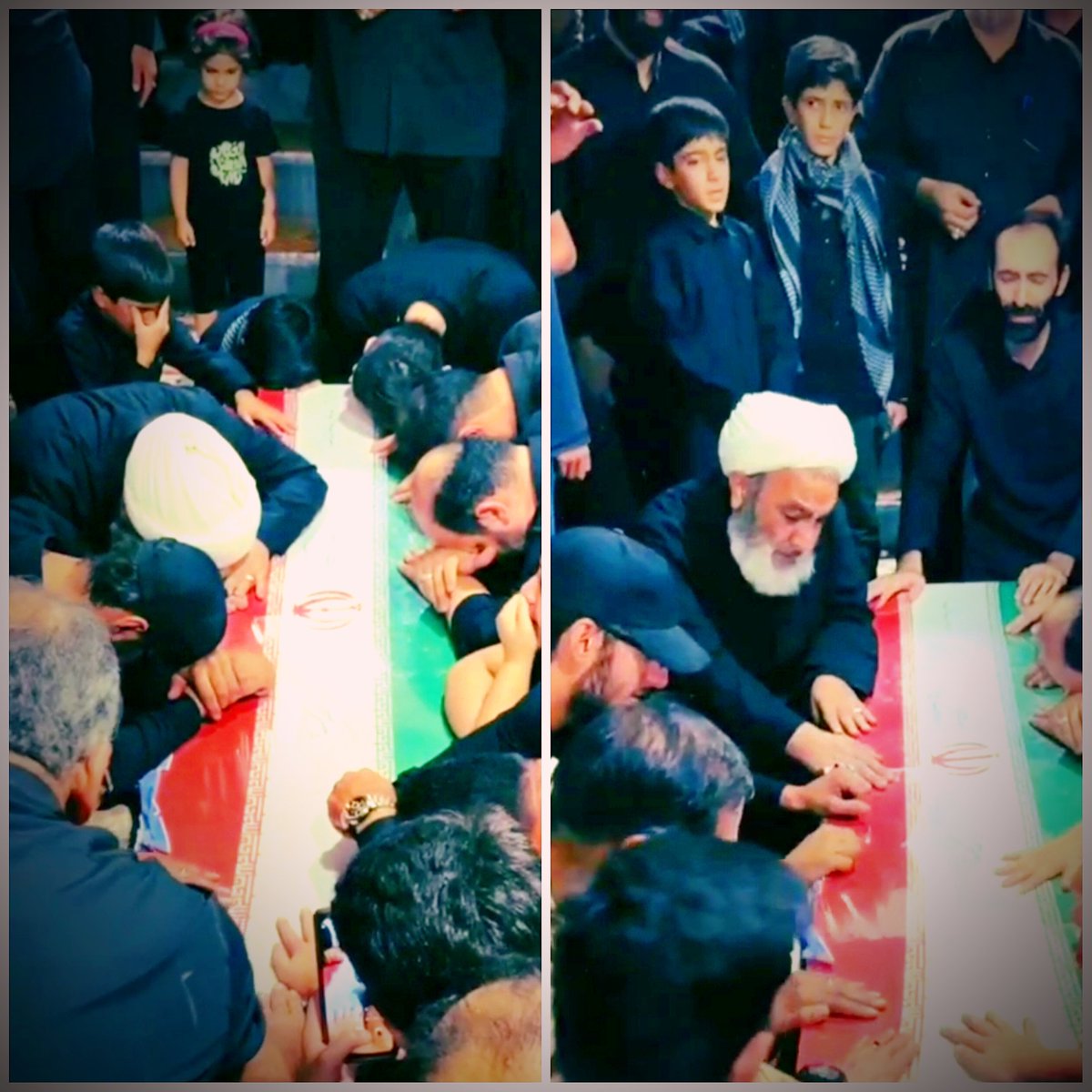 GoleNarges12344's tweet image. این دوتا طفلی رو که می بینید اسم باباشون میثمه
ولی عجیب منو یاد طفلان مسلم می اندازن!!!
#شهید_میثم_فتح_قریب