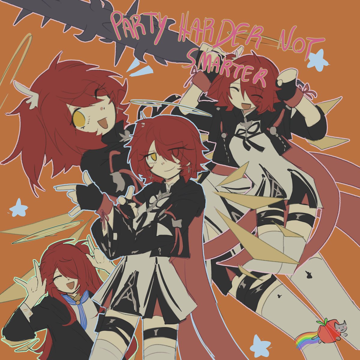 I CAN DRAW AGAIN!!! It wasn't that long but it felt like an eternity hi take some Exusiai