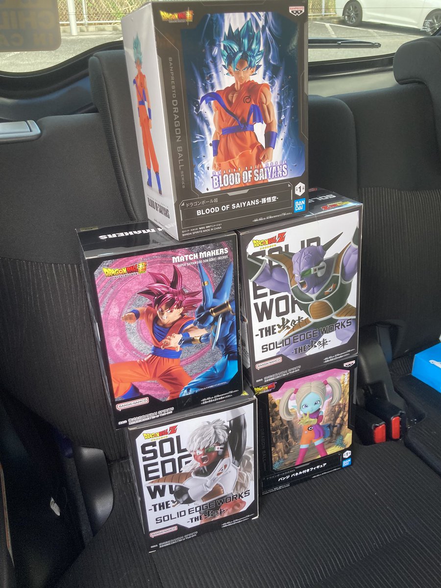 クレーンゲーム下手ですが1日でこんなに取れたのは初めてです✨
今日は運が良かった😊