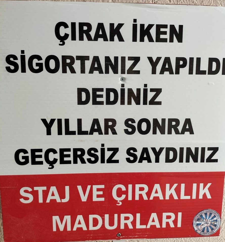 EST sertan 10 (@ebruokyay86) on Twitter photo İlk işe giriş tarihimizin geçerli sayıldığı
Tam sigorta istiyoruz.
<a href="/RTErdogan/">Recep Tayyip Erdoğan</a>
<a href="/isikhanvedat/">Prof. Dr. Vedat Işıkhan</a>
<a href="/dbdevletbahceli/">Devlet Bahçeli</a>
<a href="/Mustafa_Destici/">Mustafa Destici</a>
<a href="/erbakanfatih/">Dr. Fatih Erbakan</a>
<a href="/eczozgurozel/">Özgür Özel</a>
<a href="/cenginyurt52/">Cemal Enginyurt</a>
<a href="/fethigurer/">Ömer Fethi Gürer</a>
#Staj
#Çıraklık
#Sigortası
#Başlangıç
#Olsun İlk işe giriş tarihimizin geçerli sayıldığı
Tam sigorta istiyoruz.
<a href="/RTErdogan/">Recep Tayyip Erdoğan</a>
<a href="/isikhanvedat/">Prof. Dr. Vedat Işıkhan</a>
<a href="/dbdevletbahceli/">Devlet Bahçeli</a>
<a href="/Mustafa_Destici/">Mustafa Destici</a>
<a href="/erbakanfatih/">Dr. Fatih Erbakan</a>
<a href="/eczozgurozel/">Özgür Özel</a>
<a href="/cenginyurt52/">Cemal Enginyurt</a>
<a href="/fethigurer/">Ömer Fethi Gürer</a>
#Staj
#Çıraklık
#Sigortası
#Başlangıç
#Olsun