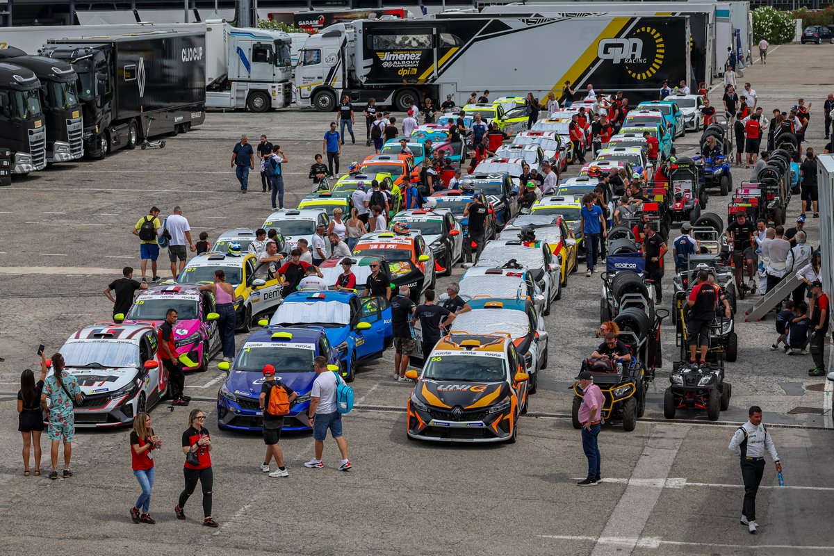 🚨 The #ClioCup Series enters the second half of its 2025 season today, and it begins with Q2 at Misano!  

Follow the times live 👉 gt-world-challenge-europe.com/watch-live