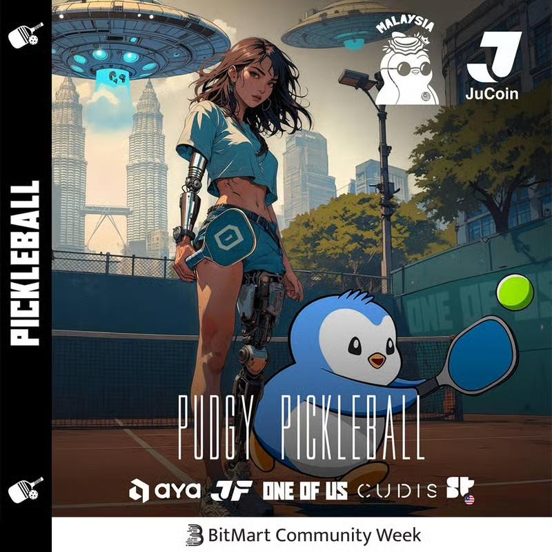 oneofusgang's tweet image. 🐧 PUDGY PICKLEBALL with ONE OF US! 🏓🔥
July 23rd @MalaysiaBCW gets adorably competitive.
Powered by:
📱 @theayawallet
🐧 @pudgymalaysia
💙 @JuFinance @Jucoinex
💍 @CudisWellness
🇲🇾 @SuperteamMY
🅱️ @BitMartExchange
🎟️ RSVP: lu.ma/PenguPickle
Grab your slot, bring your…