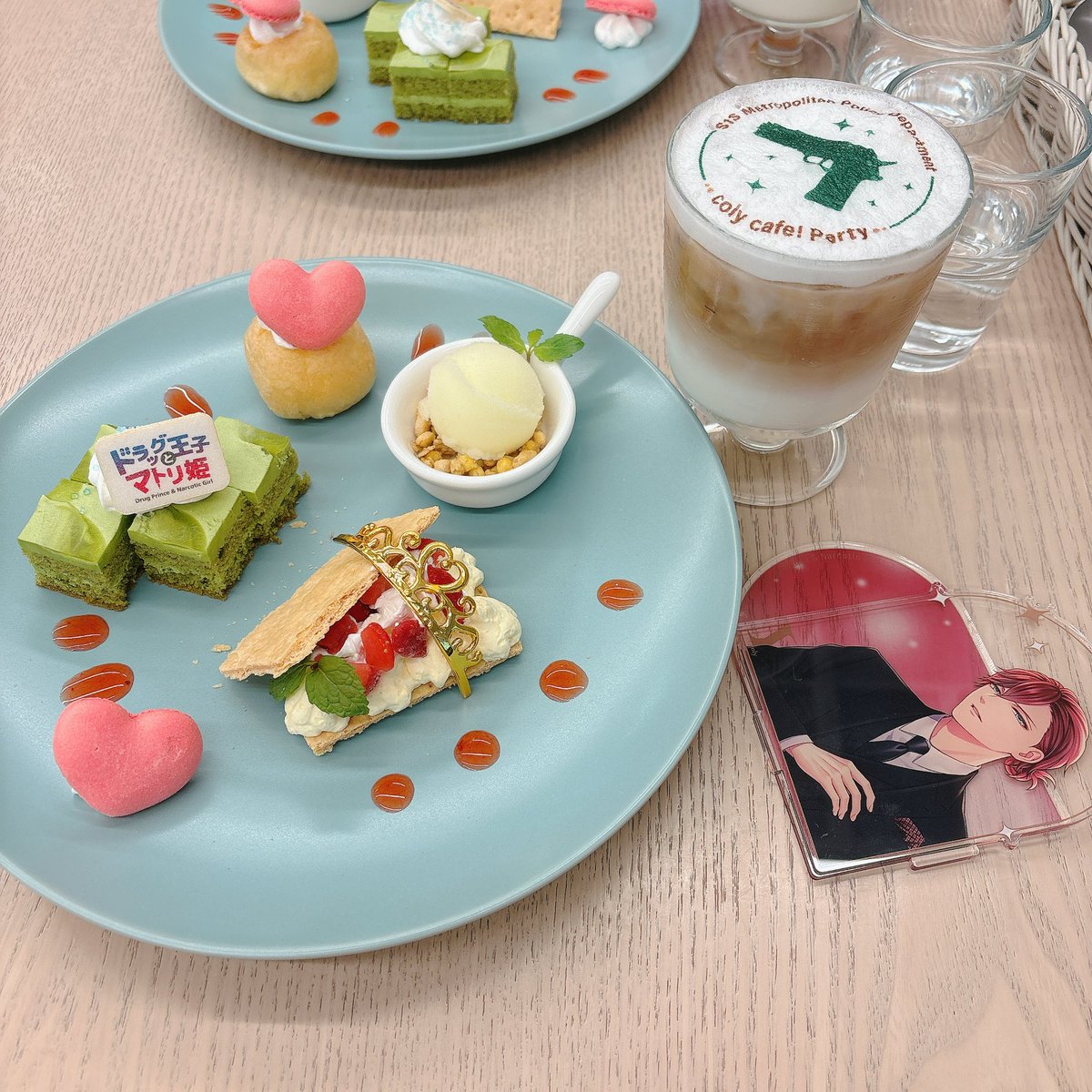 今回はドラマトセットのカフェ！
2分の1でラテ自引きということで！

#colycafe