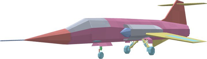 Mothra090900's tweet image. F-104 スターファイター　制作中