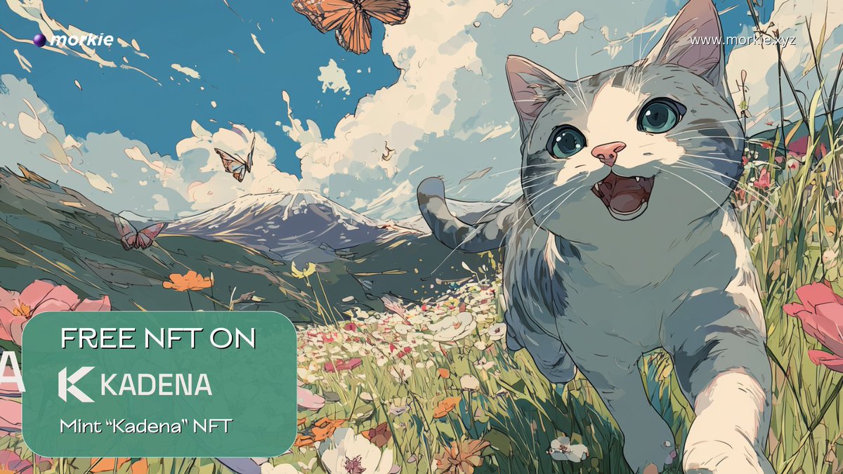 _morkie's tweet image. Mint NFT On Kadena Testnet 💚

🌸 Mint: morkie.xyz/kadena

RT &amp;amp; leave your wallet address below ⚡