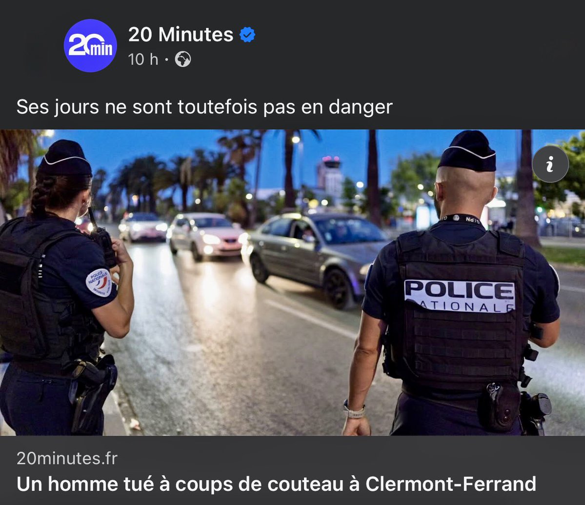 Bon bah ça va alors, le titre nous laisse penser qu’il n’est pas « grièvement mort » !