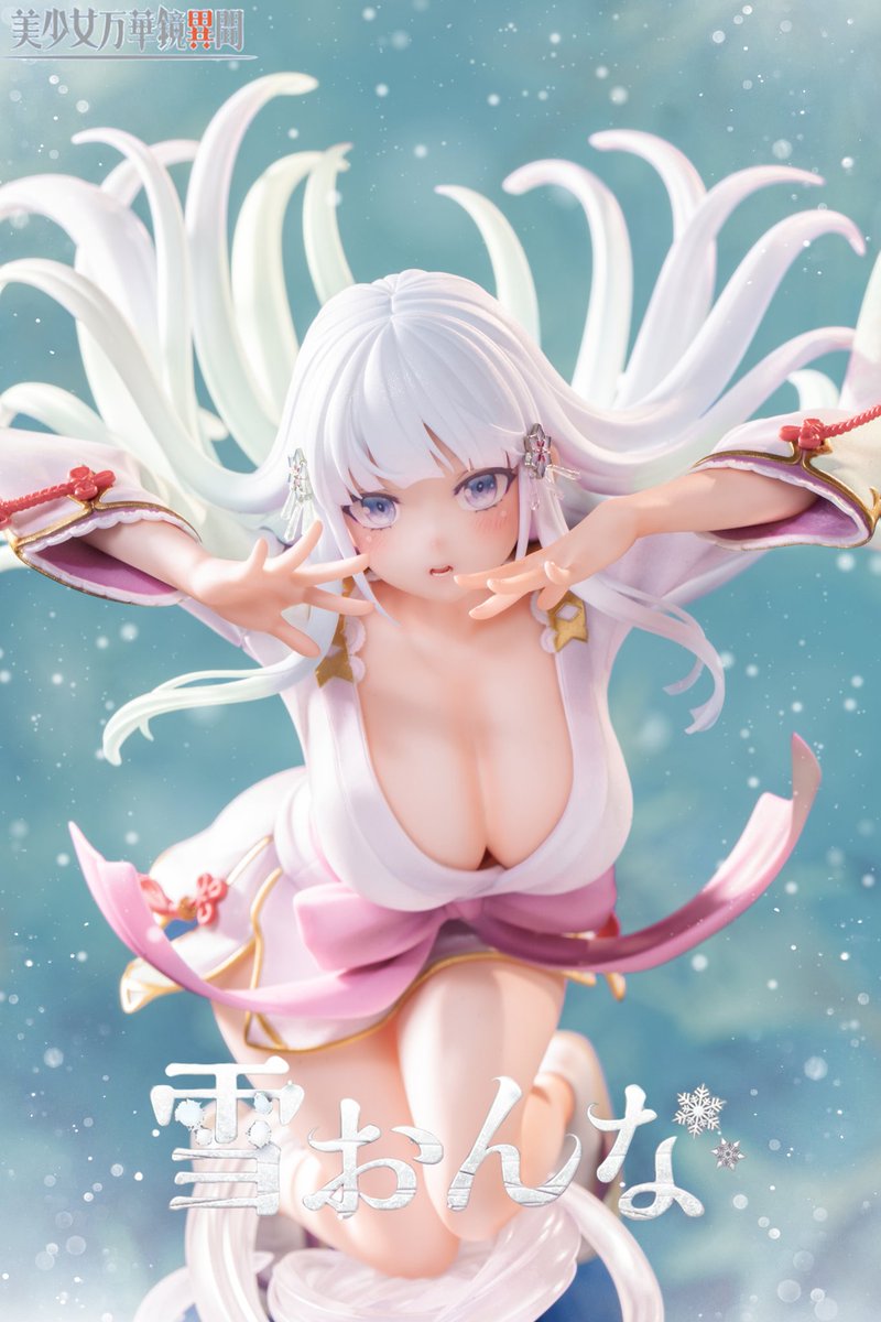 Alfred__Romanov's tweet photo. 美少女万華鏡異聞 雪おんな
❄️白雪姬❄️
「うふつ……貴方様のことは、何でも知っておりますわ」

#WF2025S 参加が確定しました！
ブース番号は4-35-01です，価格22000円，数量13セット。
皆様のご来場をお待ちしております。🥺

原画:八宝备仁 先生 @HAPPOBIJIN
原型@Errrgo_
彩色見本@psdlmiao
摄影@Ankhol_amemiya
制作にご尽力いただいた先生方に心より感謝申し上げます！

＃美少女萬華鏡 #美少女万華鏡異聞