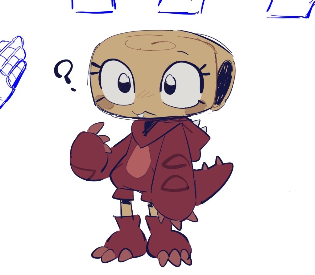 DracelusRed's tweet image. shelly my goat #dandysworld