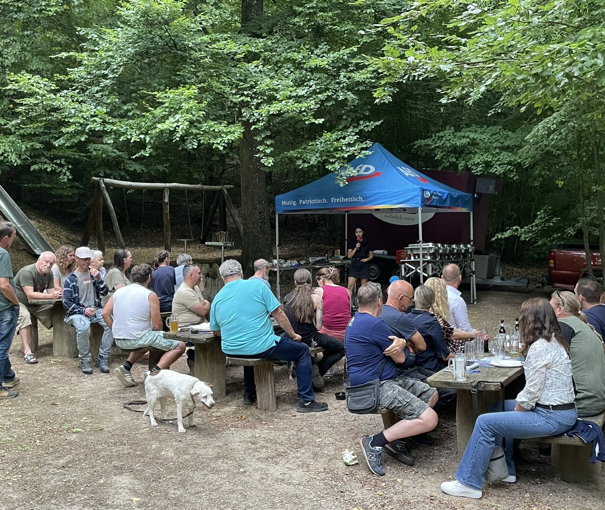 ollimoe's tweet image. Herzlichen Dank liebe @nguyen_afd &amp;amp; lieber @MarcBernhardAfD für Euren Besuch auf unserem Sommerfest bei der #AfD #Kraichtal!