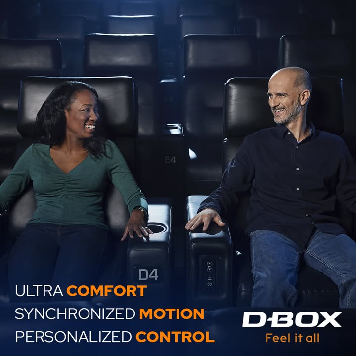 sterkinekor's tweet photo. D-BOX at Ster-Kinekor hits different.
🎬💥 Real motion. Real thrills. Real cinema.
Your seat moves with the movie. Ready to feel it all?
Book now: https://t.co/M2tL4FkO2X
#FeelItAll #DBOXtech #SterKinekor #DoMoviesRight https://t.co/F2TVJVIDrm