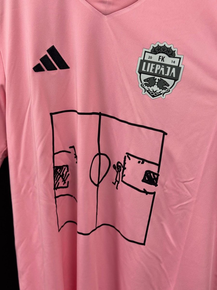 FK Liepāja🇱🇻

2025 Special Kit featuring the draws from children at Aizvējās - the association of parents of special needs children.