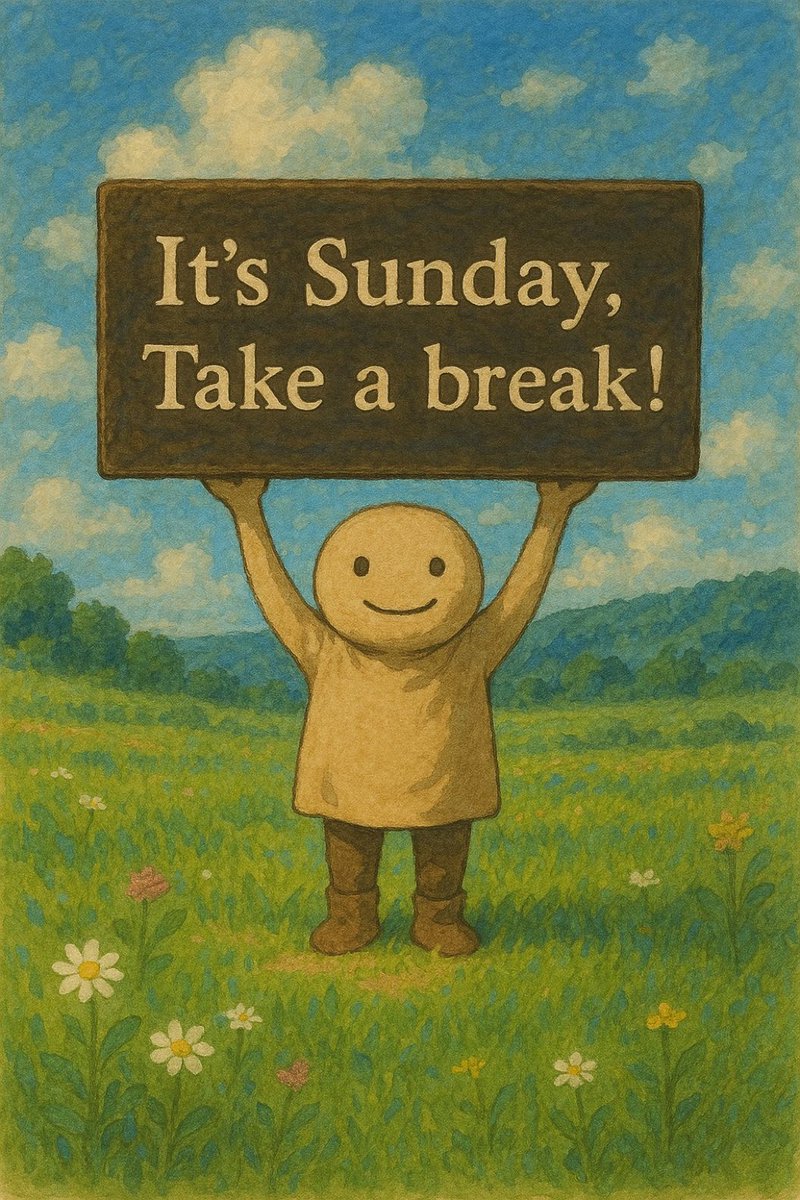 robert_shaw_x's tweet image. It&apos;s Sunday, Take a break.