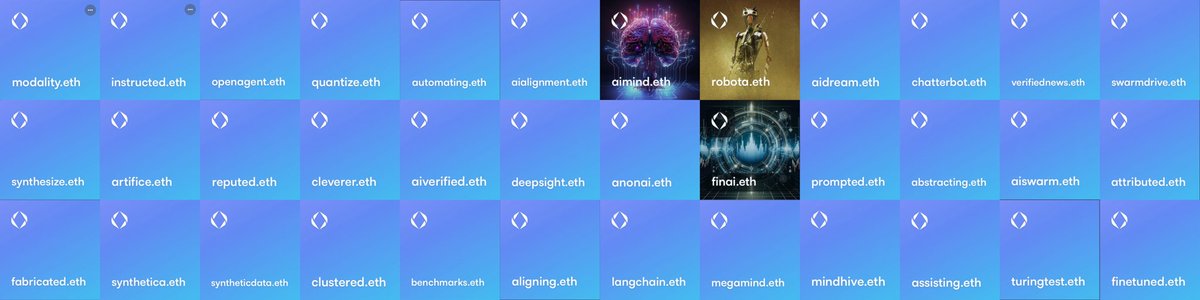 Metainsider's tweet image. New to ENS?
I’ve been collecting ENS names since 2021. I got a taste for how profitable ENS could be in 2022 and didn’t stop collecting right through the 3 long years of the bear market. I now own around 500 names and I’ve started to specialise in tech related names,…