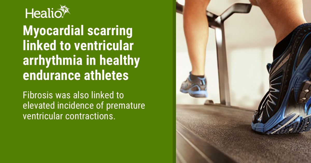 CardiologyToday's tweet image. Read the latest from the #SportsCardiology resource center, with a recent study in @CircImaging on how cardiac fibrosis could impact athletes’ risk for ventricular arrhythmias: healio.com/news/cardiolog…