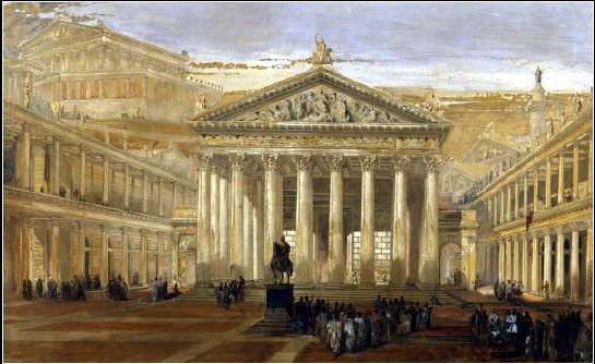 antigua_roma's tweet photo. Hoy en el año 46 a. C., conmemorando la victoria de Farsalia que supuso el final definitivo de la guerra civil entre César y Pompeyo, fue dedicado el Templo de Venus Genetrix, diosa protectora de Julio César y de la Gens Iulia. https://t.co/eT4vtpR7dm