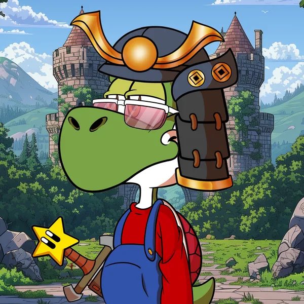 #Crofam you gotta check out <a href="/RyoshiBaby/">BabyRyoshi</a> and their discord! 

discord.gg/rAK2tMb2yB

I won this YOSHI NFT and a whooping 5M $WARIO in a thrilling battle which took two days! 

YOSHI nft can be staked on <a href="/ObsidianSwap/">ObsidianSwap</a> for $WCRO

$WARIO is reflecting $ROBIN 

Many ways to earn! 🤑