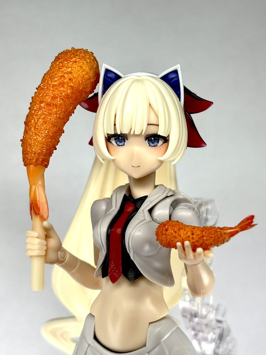 kin29t's tweet image. いのう商店さんに「エビフライ」納品しました!
2cm、4cm、8cmサイズのセットです
4、8cmサイズは3mm棒付きと通常尻尾の差し替え可能です!
えび天ぷらカラーも若干数あります
いろんな遊び方してくださいね!
#いのう商店