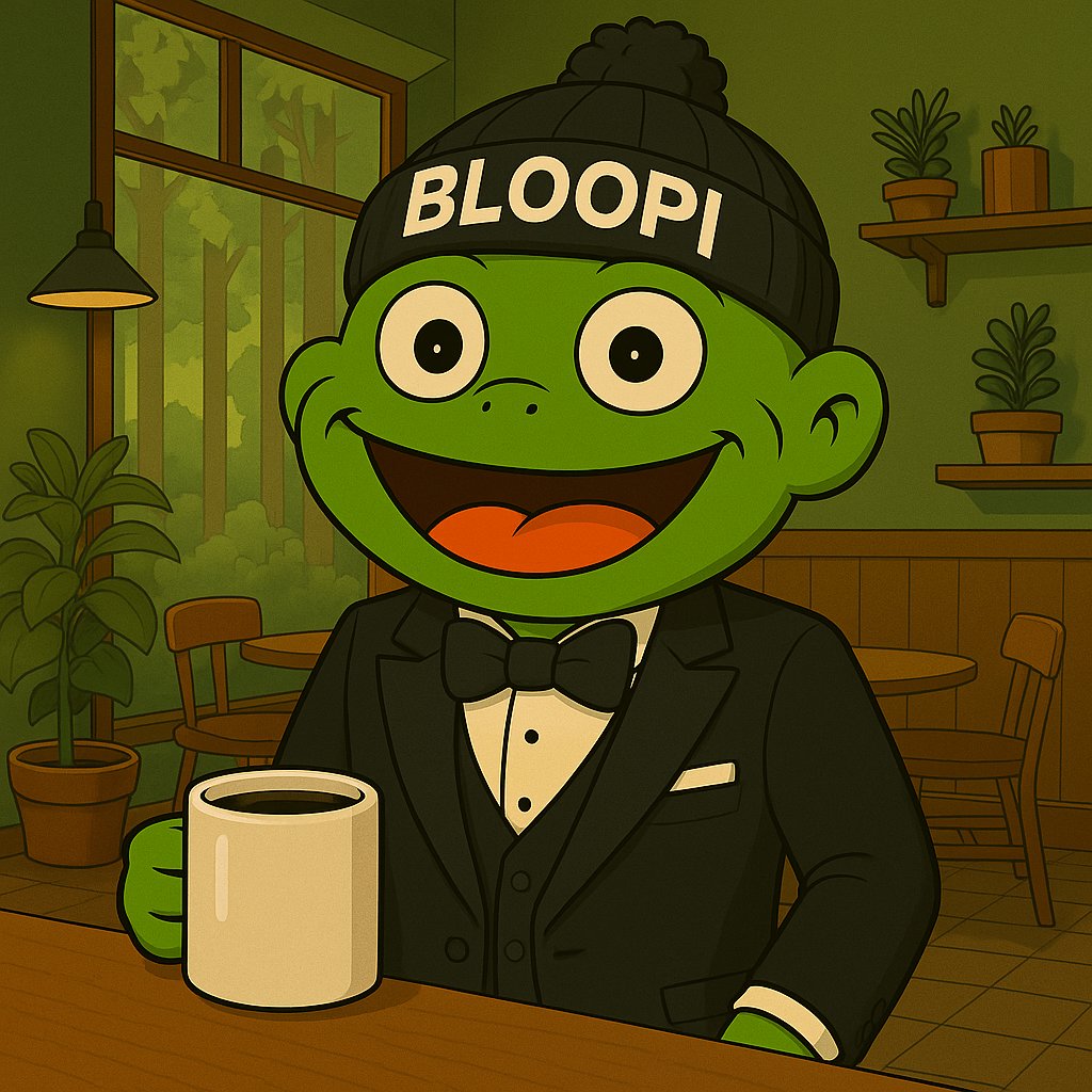 Crypto_Butter0's tweet photo. The most anticipated meme launch of the summer drops TOMORROW @ 2PM UTC 

$BLOOPI is here to bless Solana with chaos, cult vibes, and pure frog energy.
If you know, you know. Don’t fade the frog.

🌐 https://t.co/wNIMri4Neh
📱 https://t.co/K6pzO0D2hZ

@BloopiTheFrog
 #BLOOPI https://t.co/Hy8u4T2s8z