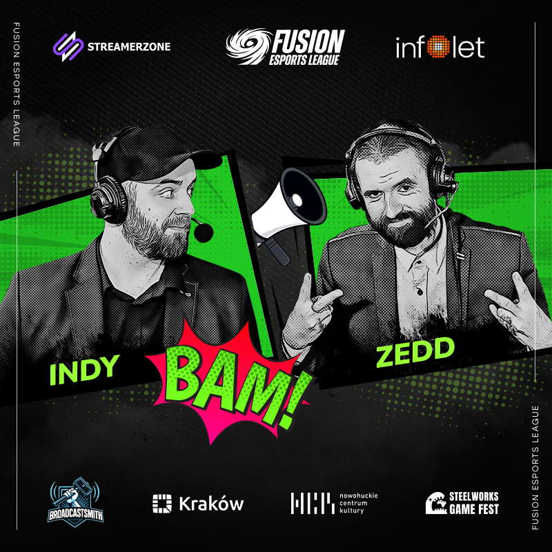 FEL_PL2025's tweet image. 🎙️ They’ve landed. They’ve warmed up their vocal cords. Cracow, are you ready?
🔥 @IndyStarCraft & @ZeddSC will be casting FEL Cracow 2025 live on site — bringing hype, analysis, and occasional chaos to your screens.
Let the games (and memes) begin!
#FEL2025 @InfoletPL