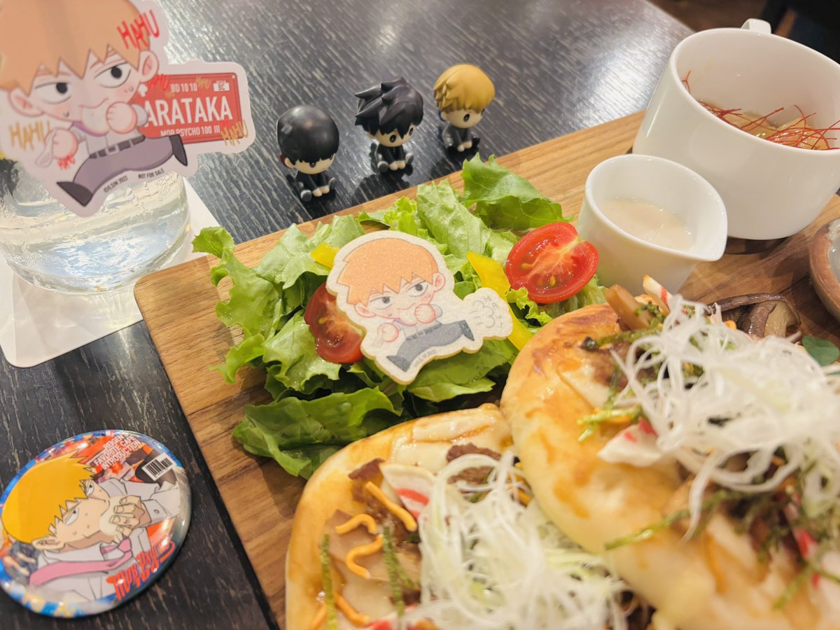 nanko19's tweet image. ✏️カフェ缶バ レーゲンさん来てくれました!本日レーゲン尽くし🍋🍜🧂
ピザめちゃくちゃ美味でした
四度目のコラボお待ちしています!!ありがとうございました✨