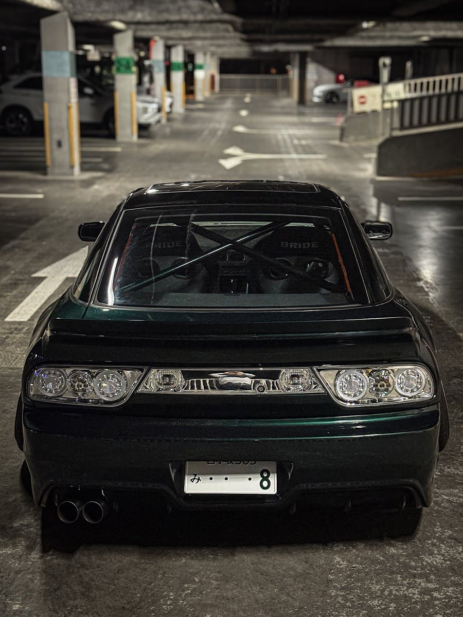 昨夜、ついに僕の180SXがストリートデビューしました🤝

仕様は随時ツリーにて書きます！