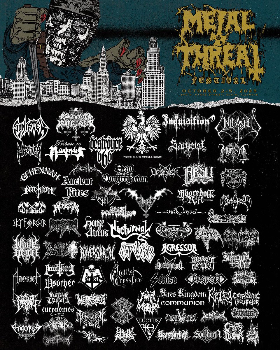 📣 Eggs of Gomorrh &amp; Beastlurker at Metal Threat Fest 2025!

Metal Threat Booking &amp; SOUND ZERO Productions event: fb.me/e/2INHeWv91