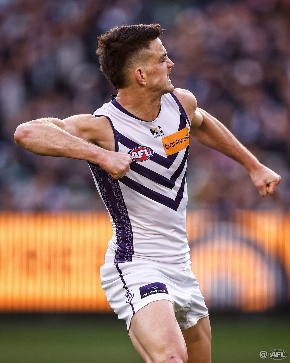 MichaelCWillson's tweet image. PB for PV with 6 goals during #AFLPiesFreo