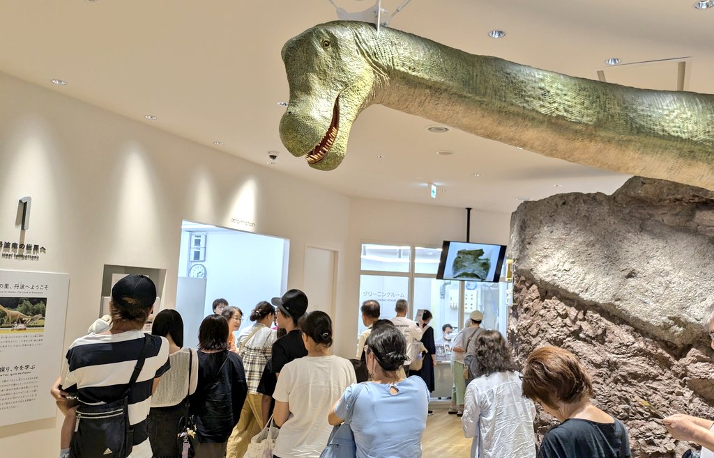 Tambaryu0807's tweet image. 【祝🎉】2010年の開館以来、初めて、1日の来館者数が2100人を突破しました!
大変暑い中、本当にありがとうございます。
8月31日まで休館日はありませんので、夏休みに、是非ご来館ください!
