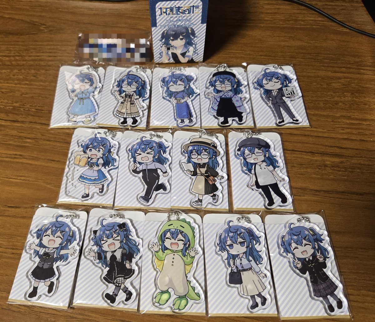 アクキー届いた！
やっぱり全部可愛い！
シークレットは隠しときますね✨
#坂瀬あるた