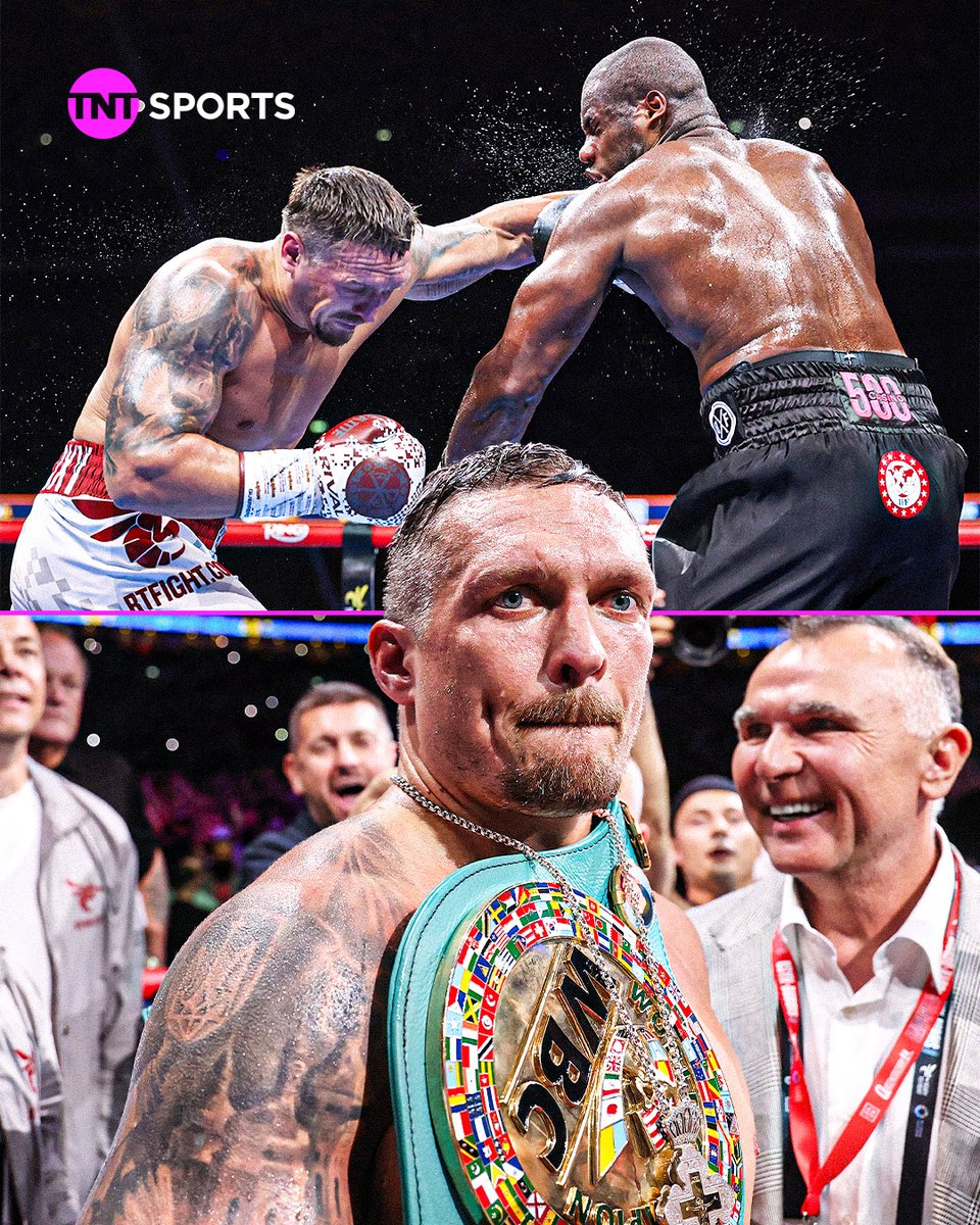 boxingontnt's tweet image. Oleksandr Usyk has now won 13 out of 13 title fights after knocking out Daniel Dubois at Wembley last night 🇺🇦
Undisputed at cruiserweight. Now twice undisputed at heavyweight.
Is Usyk this generation’s defining champion? 👑