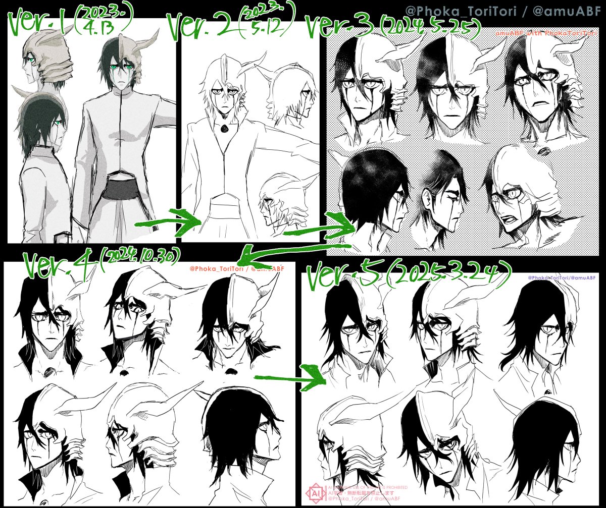 amuABF's tweet image. そろそろ4568の作画見直ししたい
特に5は半年作画変えてないや