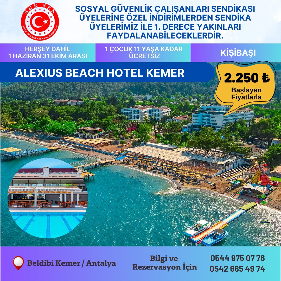 Sosyal Güvenlik Çalışanlarına özel