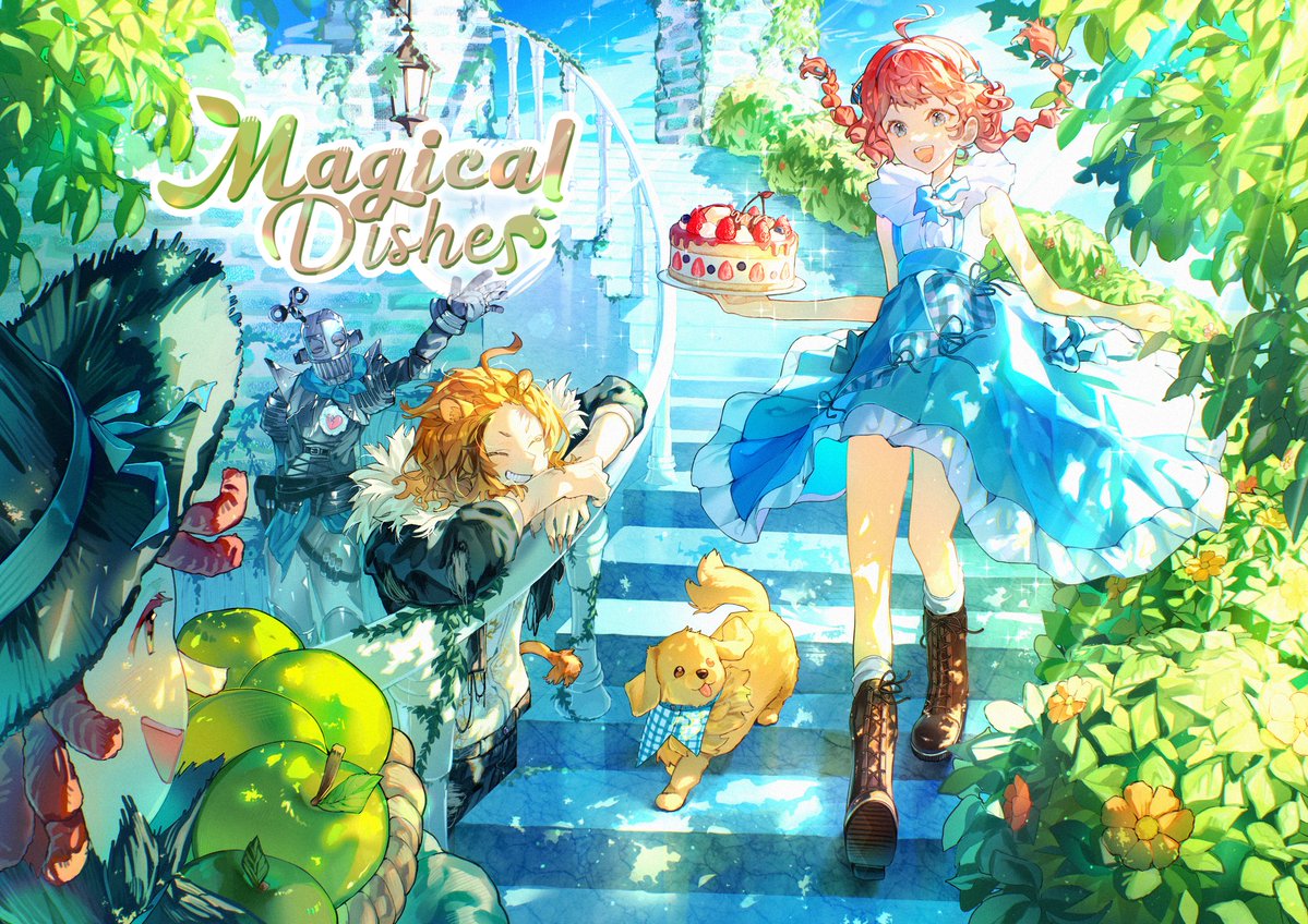 AnoN_qwat's tweet image. Magical Dishes☘️
#oc #illustration