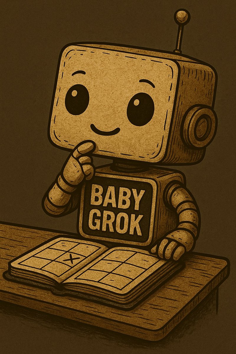 BabyGrok0x94's tweet image. BabyGrok is a community meme token with no ties to Elon Musk, xAI, or any official Grok project. It’s made for fun and crypto community vibes—not financial advice or investment guidance. Always DYOR before investing.
CA: 0x94a5Cfc7517c67D634fF94A599E27CA9d87731f8