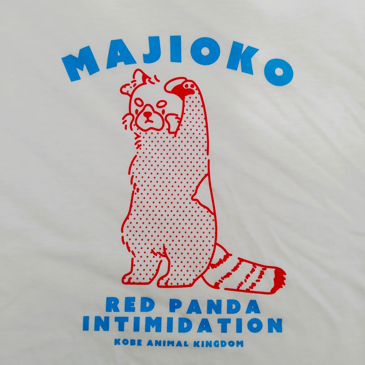kobe_netshop's tweet image. MAJIOKOシリーズにTシャツができました。
レッサーパンダとミナミコアリクイの威嚇姿が
Tシャツのデザインになりました。
怒っているのに可愛く見えてしまう
ぜひ、ご覧ください。
kobe-oukoku-raku-uru.com/item-list?keyw…