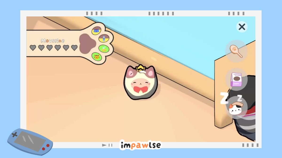 This game features 10 unique cats, each with a unique personality. Challenge them in fun mini-games!