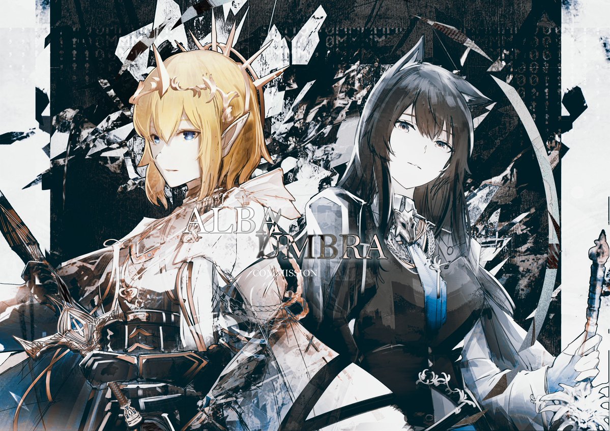 tfnfe_sach's tweet image. ALBA/UMBRA

cm by @Mechace007  

#Arknights #アークナイツ #明日方舟 #ダンまち #fanart