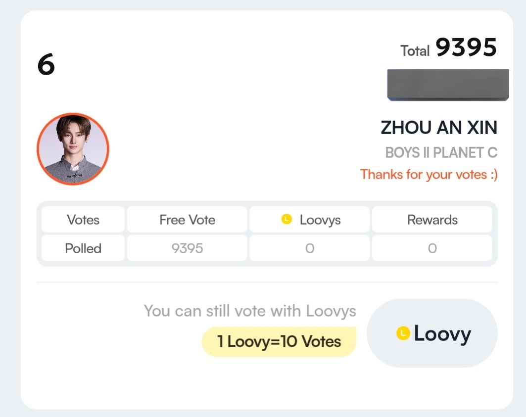 🗳️ | KOOKY VOTING 072025

🌟 Kooky Spotlight - Manila Billboard Ads! 

Don't forget to cast your votes today and help ANXIN reach the stars! 

🎯 GOAL: RANK 5

Note: If you have extra Kooky accounts to donate, send us a DM.

#ANXIN #ZHOUANXIN #周安信 #安信 #안신  #アンシン