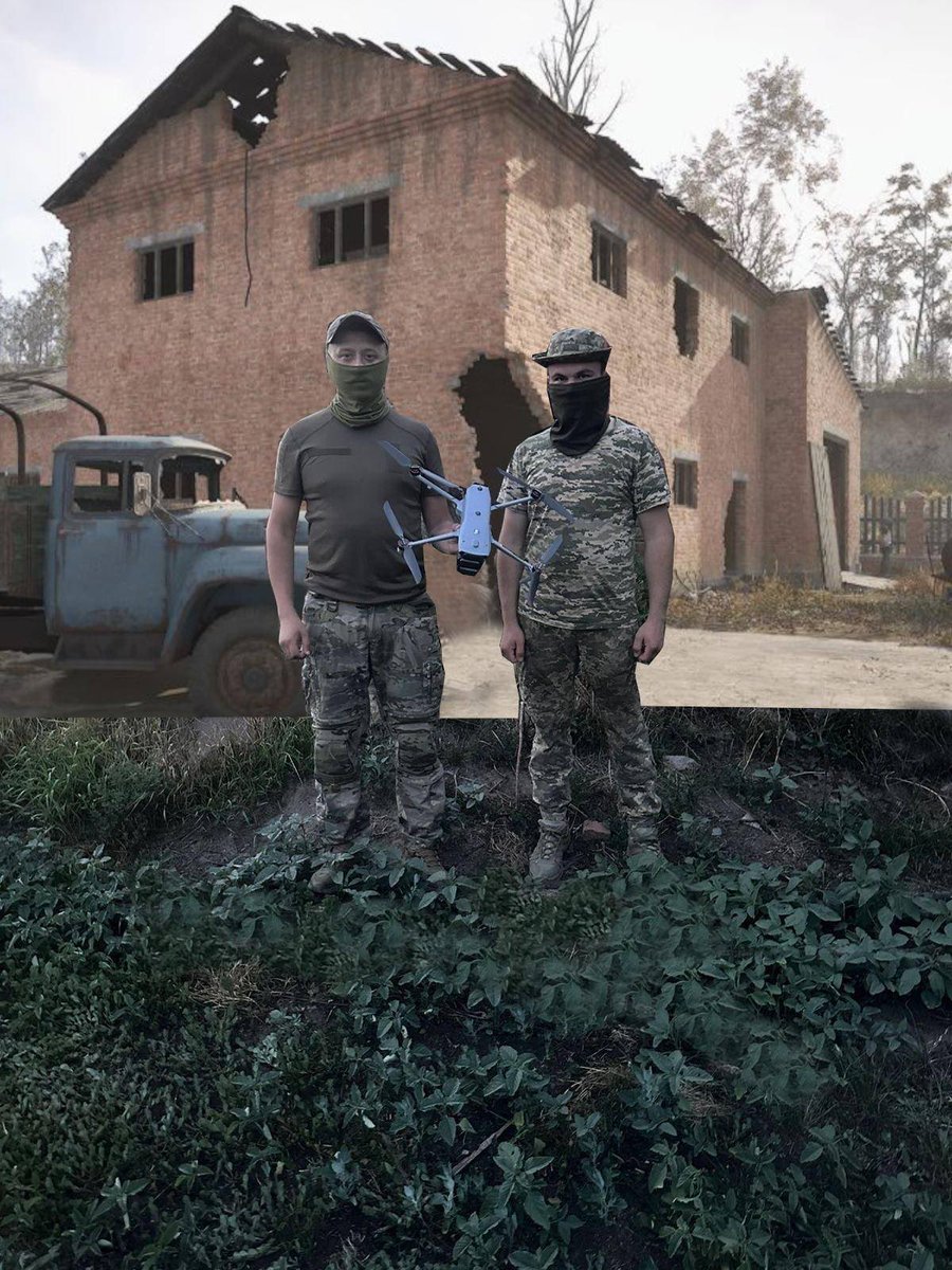 UkraineAidOps's tweet image. The 128th Mountain Brigade with your donated drone (background altered) 🫡
You can support here towards defence against fiber drones: donorbox.org/uao-cvr-drone-…